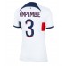Günstige Paris Saint-Germain Presnel Kimpembe #3 Auswärts Fussballtrikot Damen 2023-24 Kurzarm